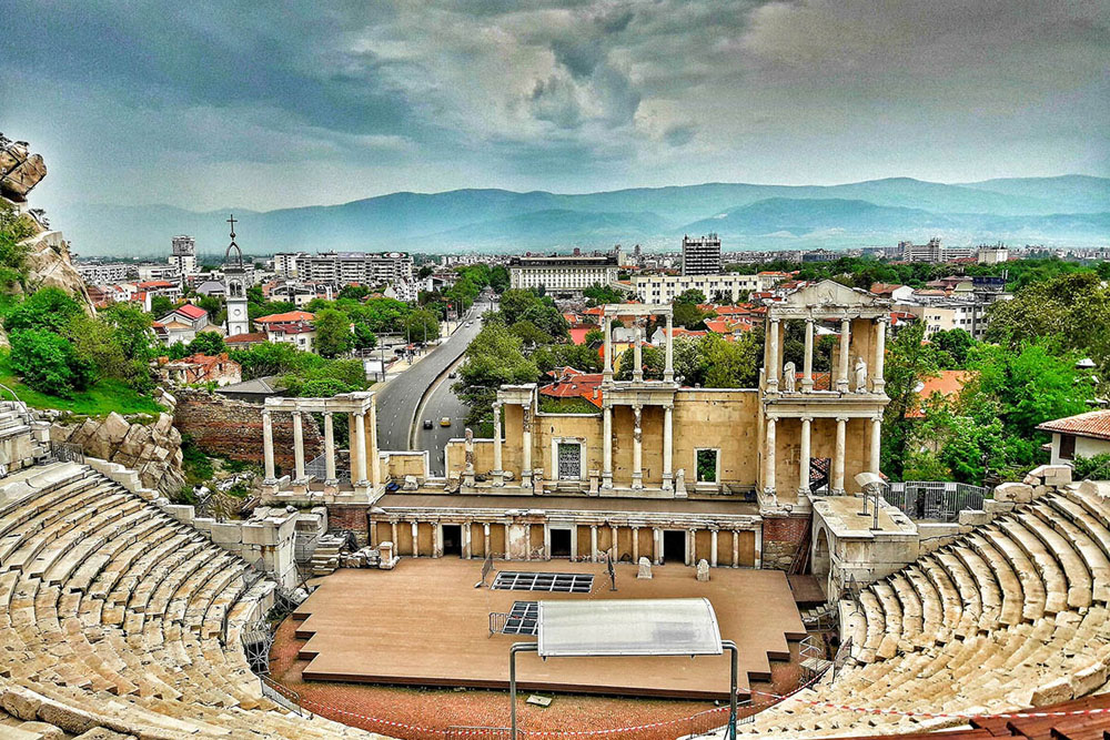 Античният театър в Пловдив